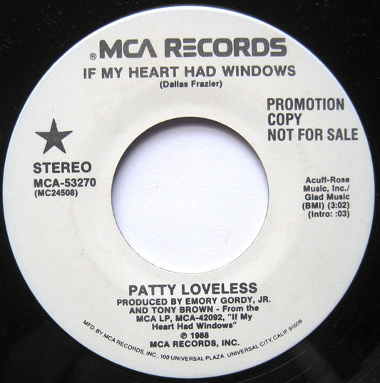 Patty Loveless – If My Heart Had Windows