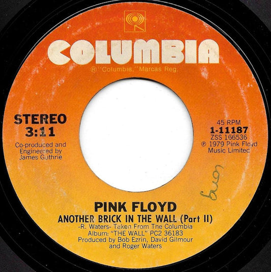 Pink Floyd – Another Brick In The Wall (Part II)