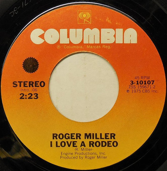 Roger Miller – I Love A Rodeo