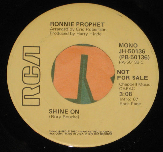 Ronnie Prophet – Shine On