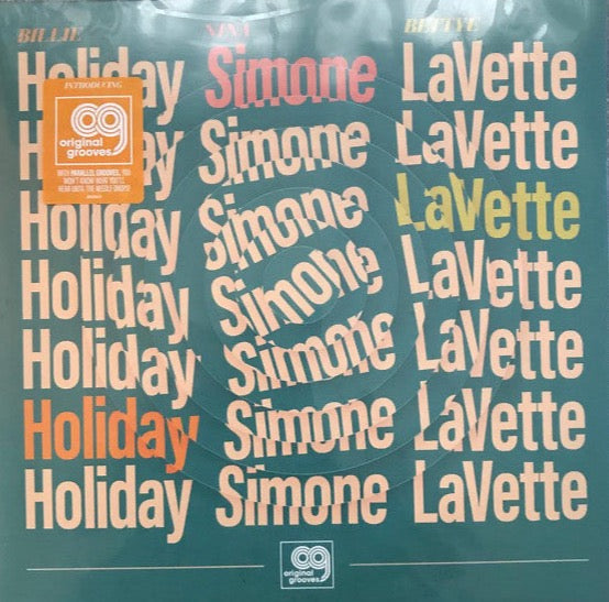 Billie Holiday, Nina Simone, Bettye Lavette – Original Grooves: Billie Holiday - Nina Simone - Bettye LaVette