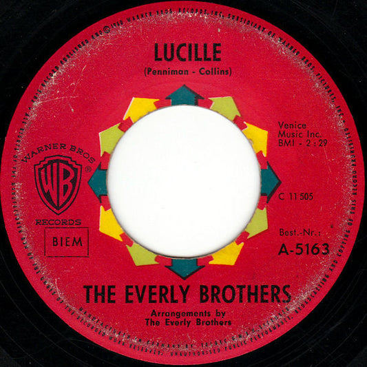 The Everly Brothers – Lucille / So Sad (To Watch Good Love Go Bad)