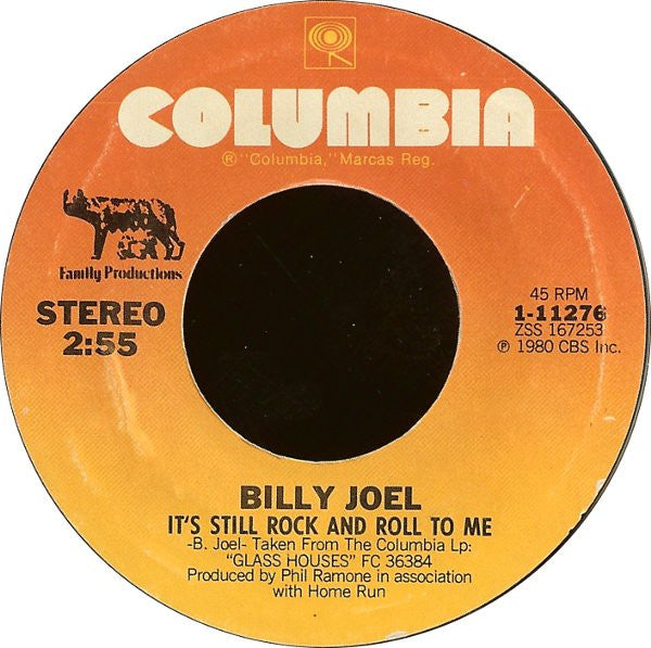 Billy Joel – It's Still Rock And Roll To Me