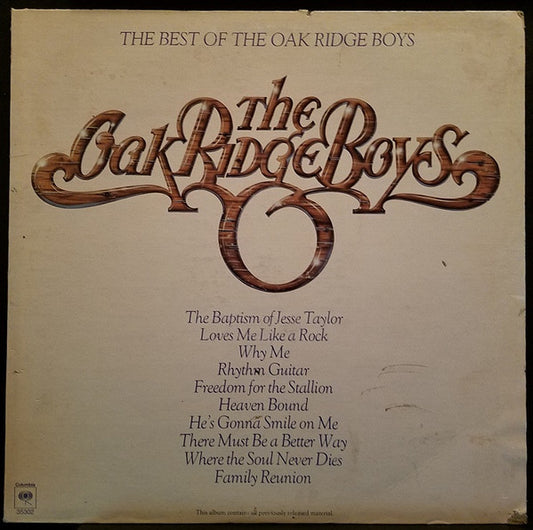 The Oak Ridge Boys – The Best Of The Oak Ridge Boys