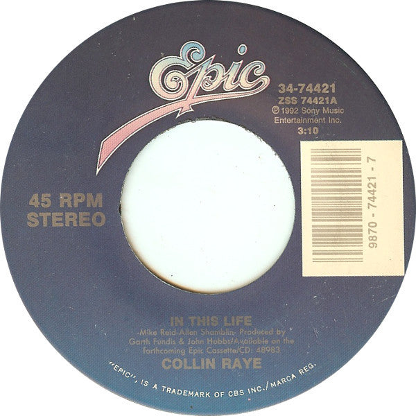 Collin Raye – In This Life