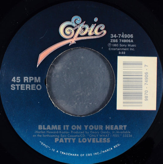 Patty Loveless – Blame It On Your Heart