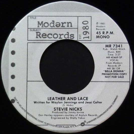 Stevie Nicks – Leather And Lace