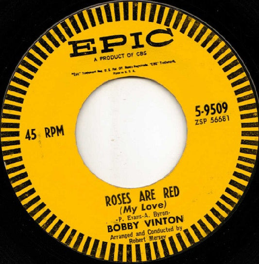 Bobby Vinton – Roses Are Red (My Love) / You And I